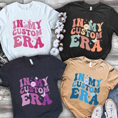 Petthouse | In My Custom Era Shirts, Custom Text Era Shirt, Mama Era Gift Shirts, Retro Custom Tee