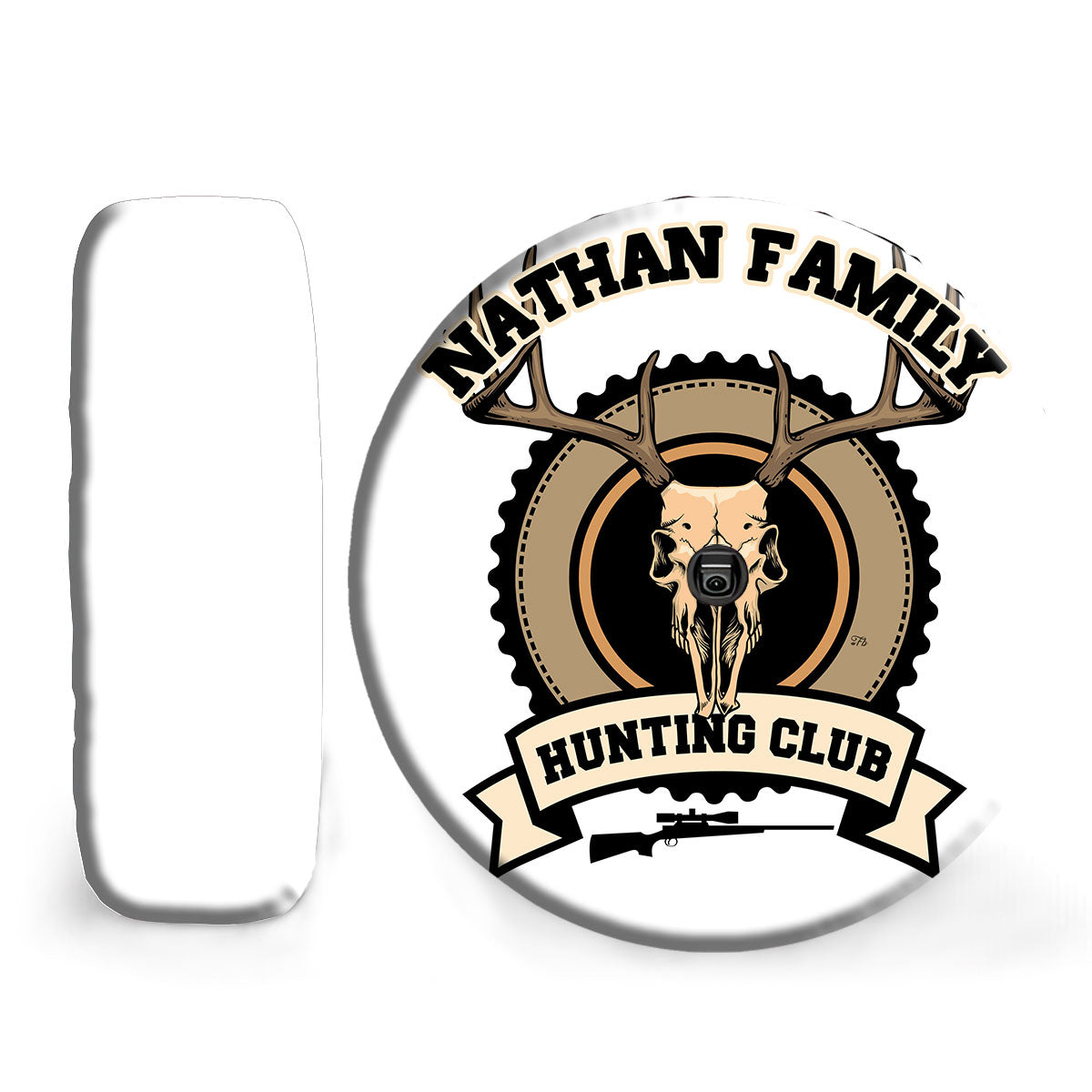 Petthouse | Customized Name Hunting Club Hunting Deer Spare Tire Cover Love Hunting Camper Tire Cover Truck Cover Dad Gift