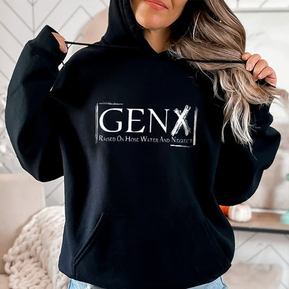 Petthouse | Gen X Raised On Hose Water And Neglect T-shirt, Sarcastic Shirt, Funny Quotes Shirt,