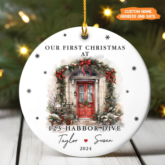 Petthouse | Personalized New Home Ornament, Christmas Ornament 2025, Our First Christmas In New Home