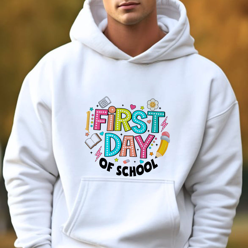 Petthouse | Custom Happy First Day Of School Shirt, Teacher Gift, Back To School Shirt