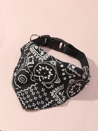 Bandana Design Pet Collar For Pets