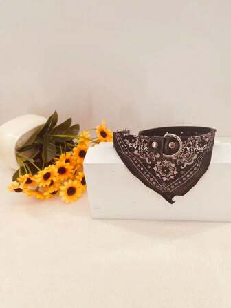 Dog Bandana Collar, Cat Triangular Scarf, Pet Accessory For Drool, Bib, Neck Protection